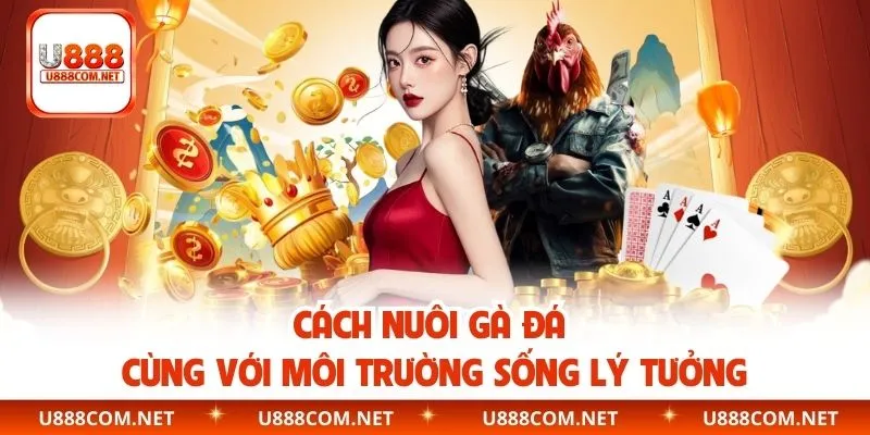 Cách nuôi gà đá cùng với môi trường sống lý tưởng