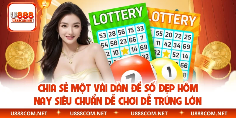 Tham khảo dàn đề số đẹp hôm nay đảm bảo cơ hội trúng thưởng hấp dẫn