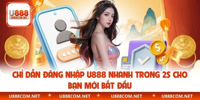 Chỉ Dẫn Đăng Nhập U888 Nhanh Trong 2s Cho Bạn Mới Bắt Đầu