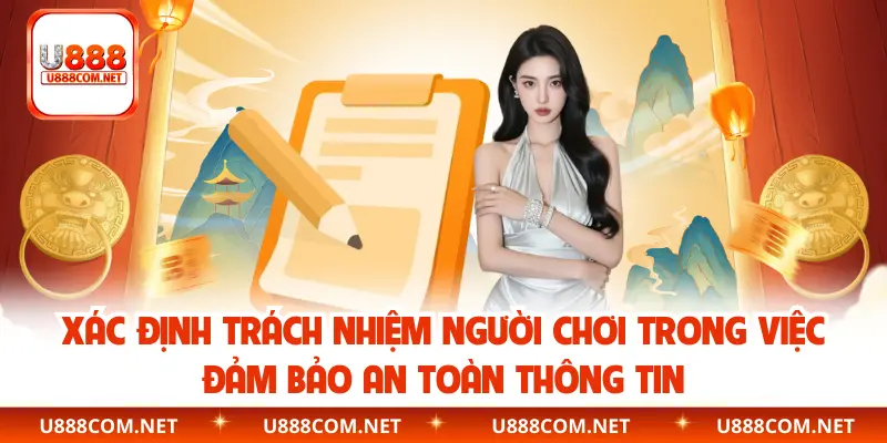 Xác định trách nhiệm người chơi trong việc đảm bảo an toàn thông tin